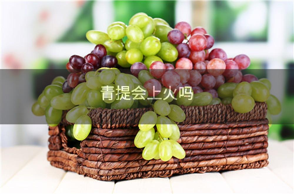 青提会上火吗