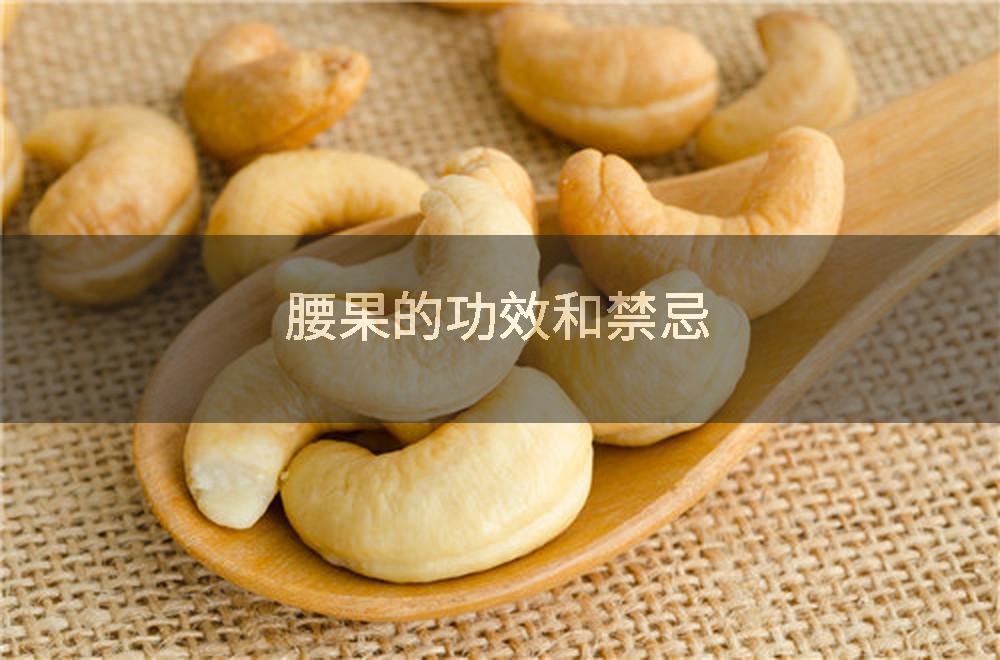 腰果的功效和禁忌