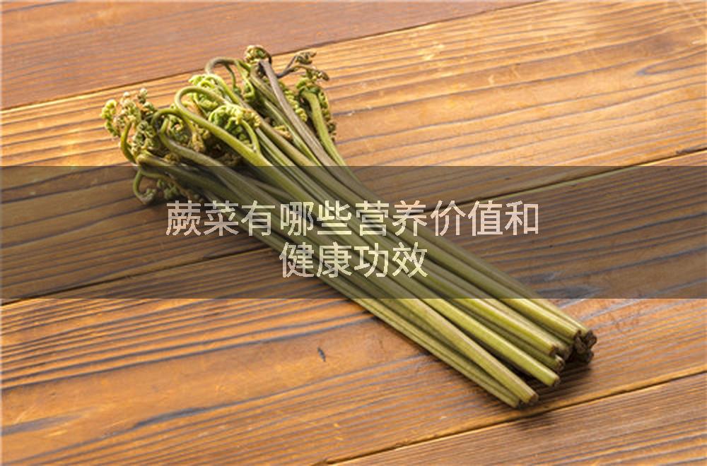 蕨菜有哪些营养价值和健康功效