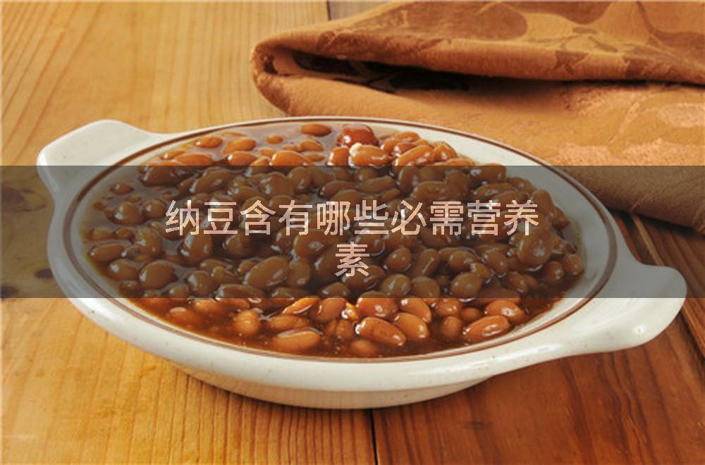 纳豆含有哪些必需营养素