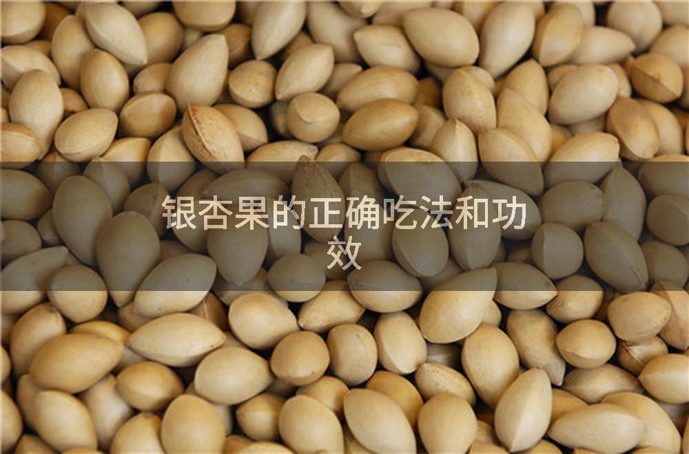 银杏果的正确吃法和功效