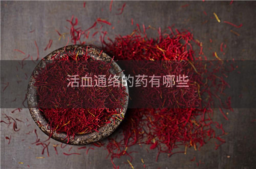 活血通络的药有哪些