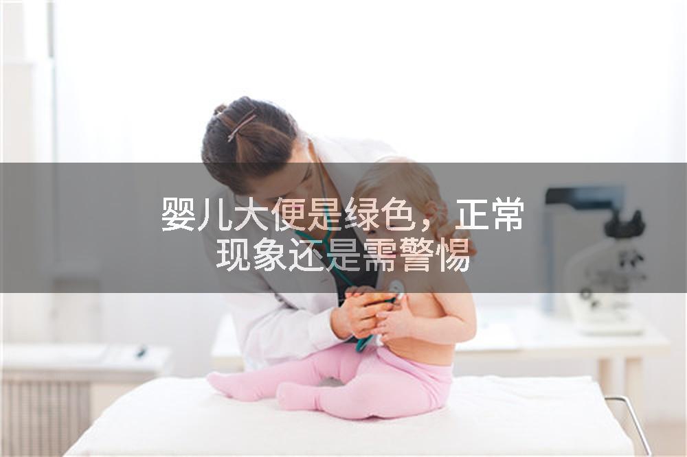婴儿大便是绿色，正常现象还是需警惕