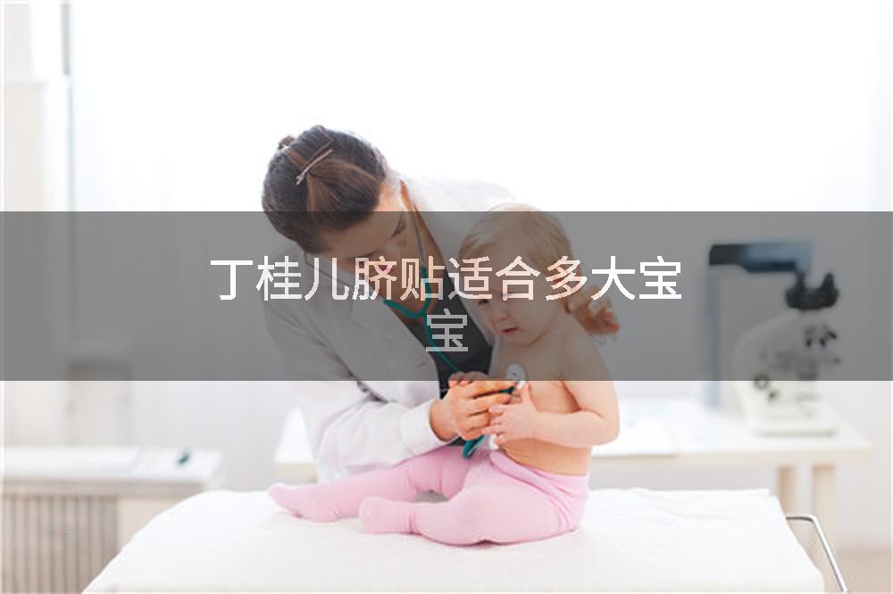 丁桂儿脐贴适合多大宝宝