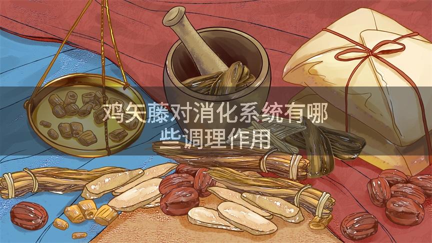 鸡矢藤对消化系统有哪些调理作用