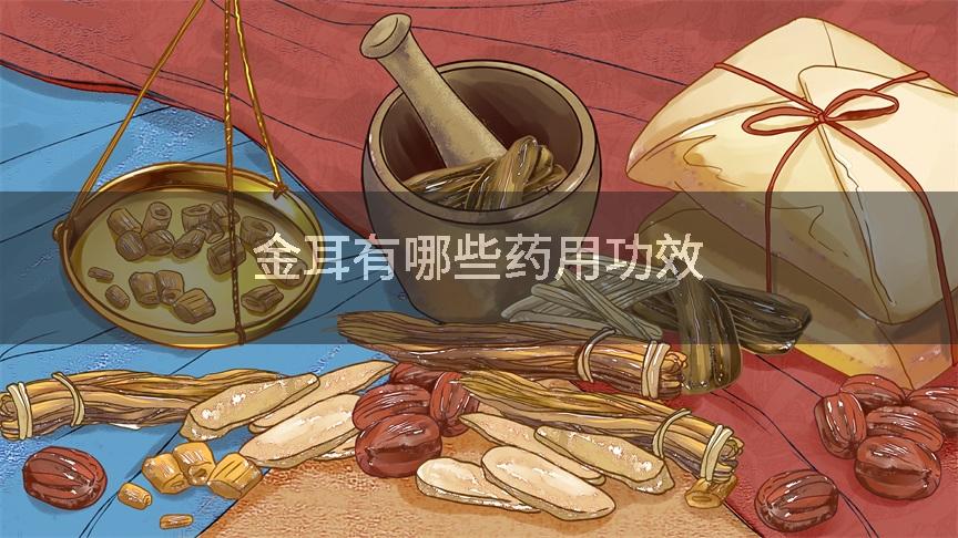 金耳有哪些药用功效