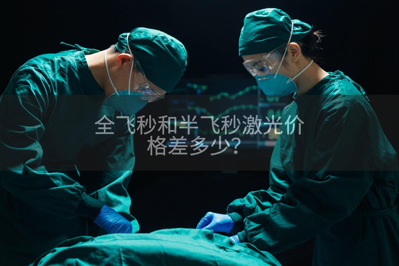 全飞秒和半飞秒激光价格差多少？