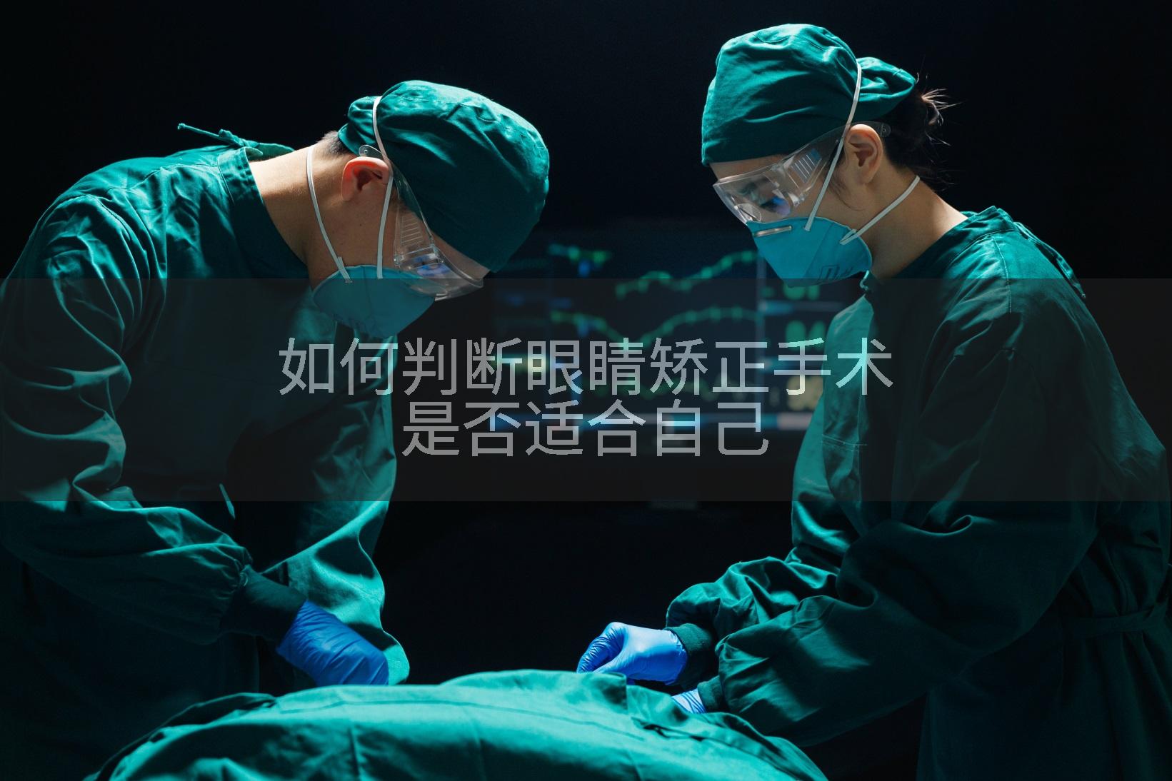 如何判断眼睛矫正手术是否适合自己