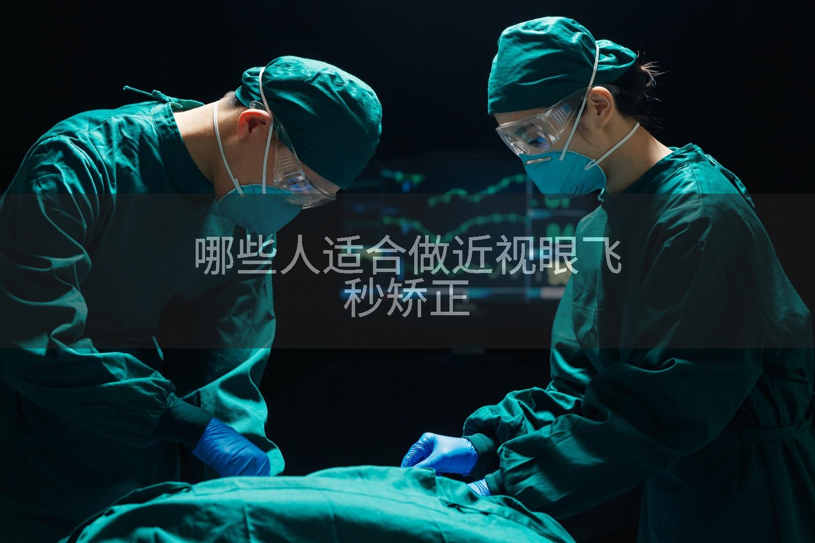 哪些人适合做近视眼飞秒矫正