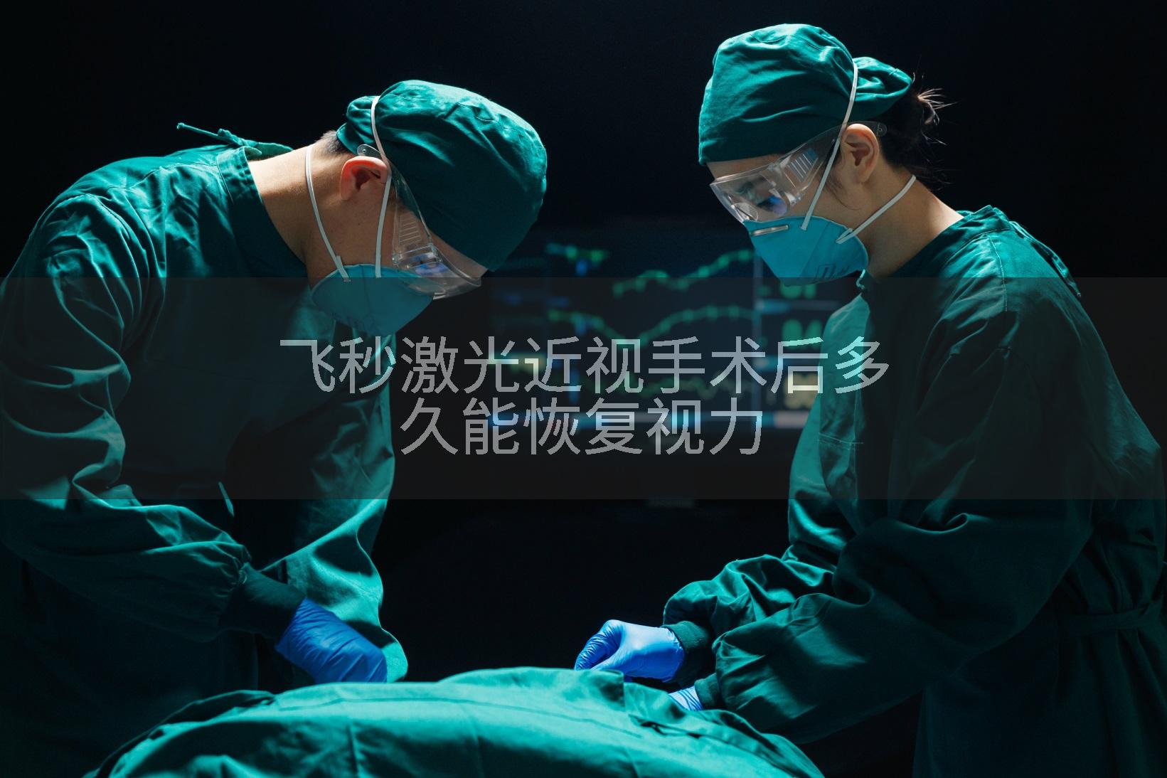 飞秒激光近视手术后多久能恢复视力