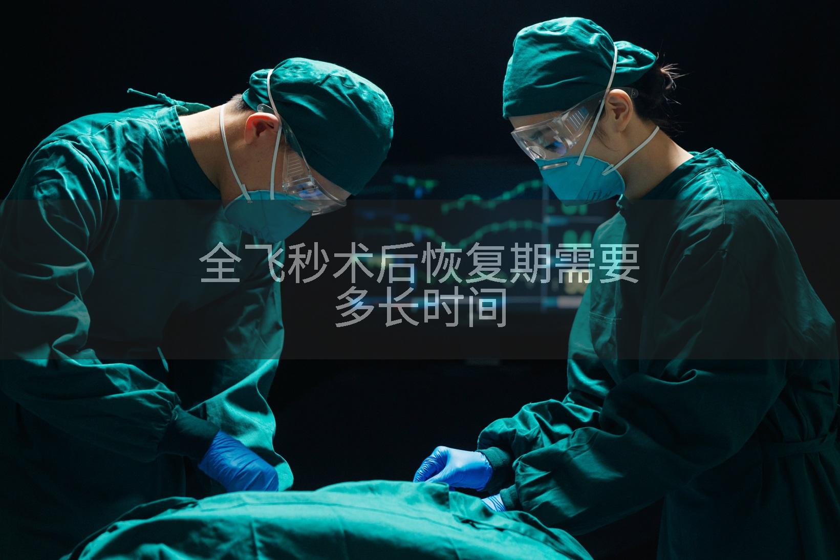 全飞秒术后恢复期需要多长时间