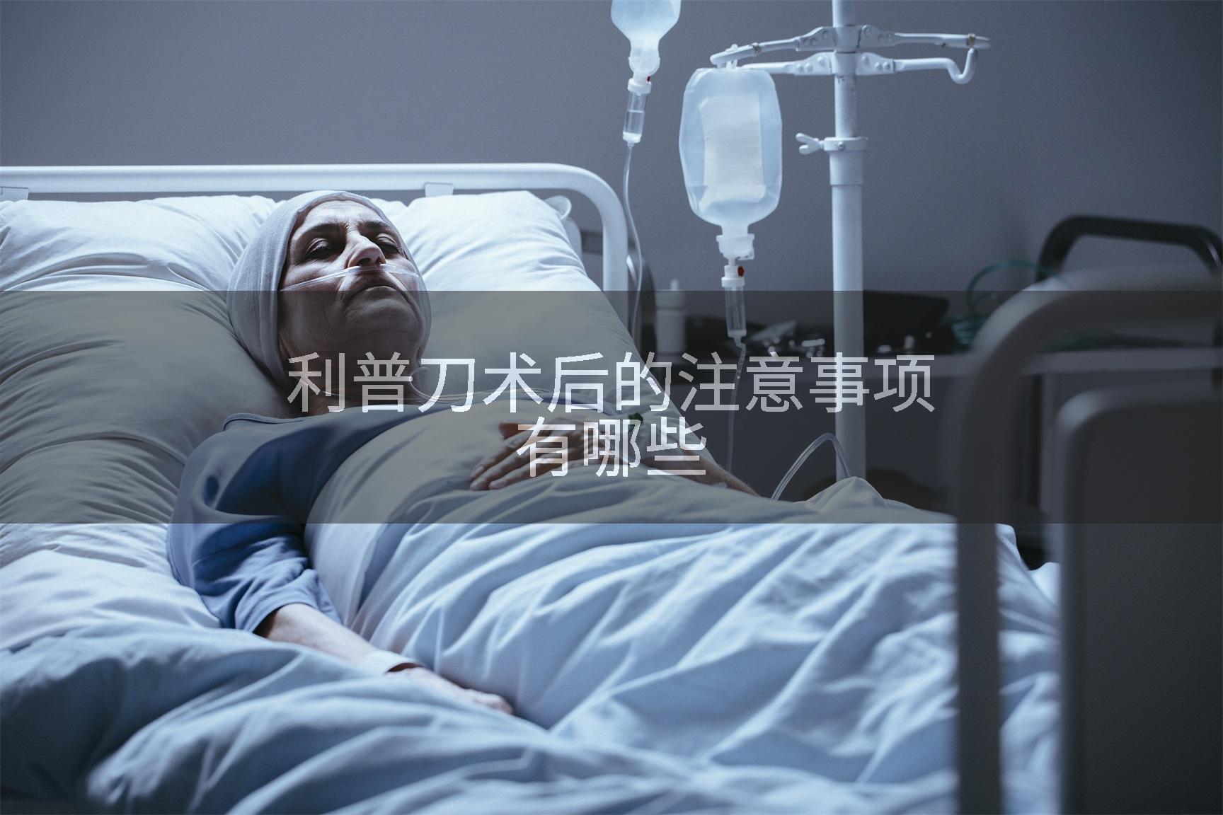 利普刀术后的注意事项有哪些