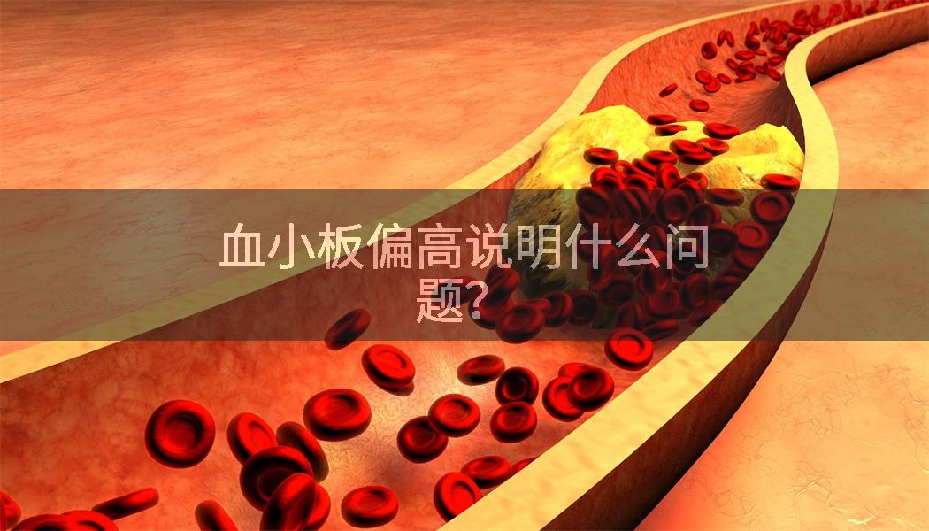 血小板偏高说明什么问题？