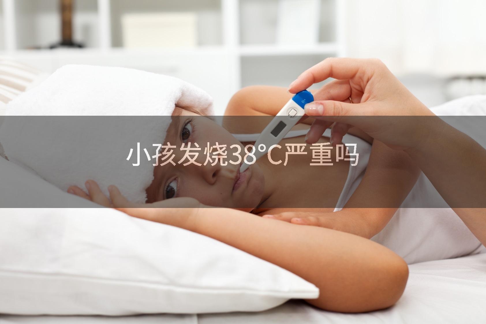 小孩发烧38℃严重吗