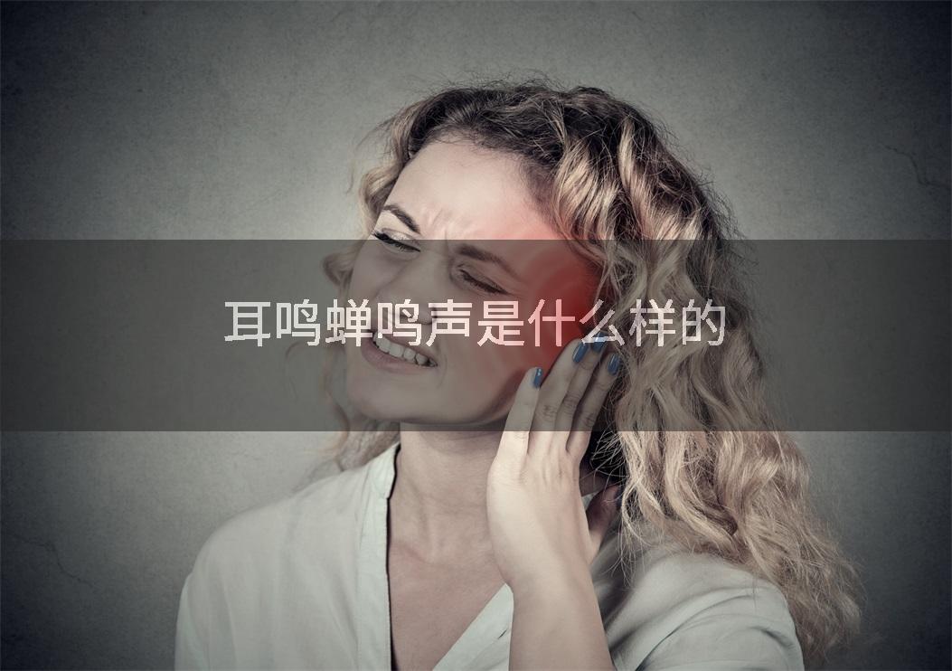 耳鸣蝉鸣声是什么样的