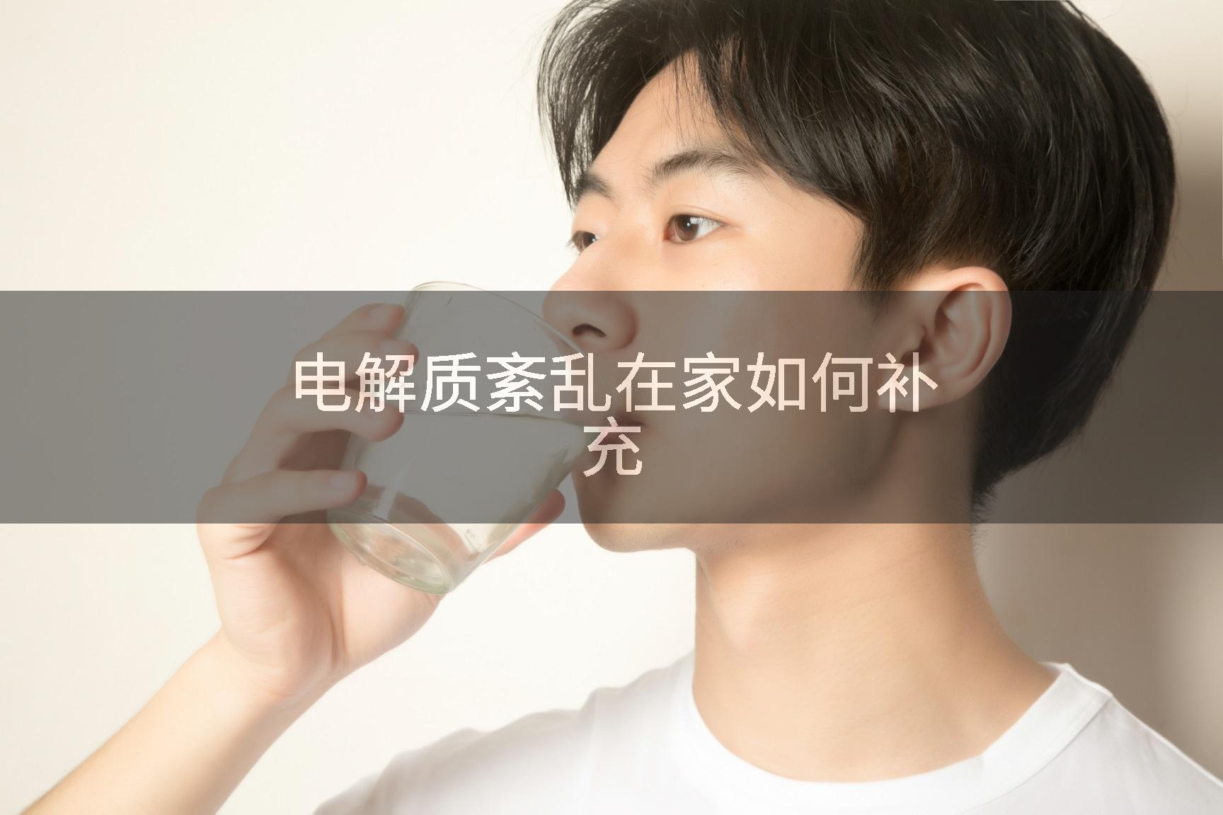电解质紊乱在家如何补充