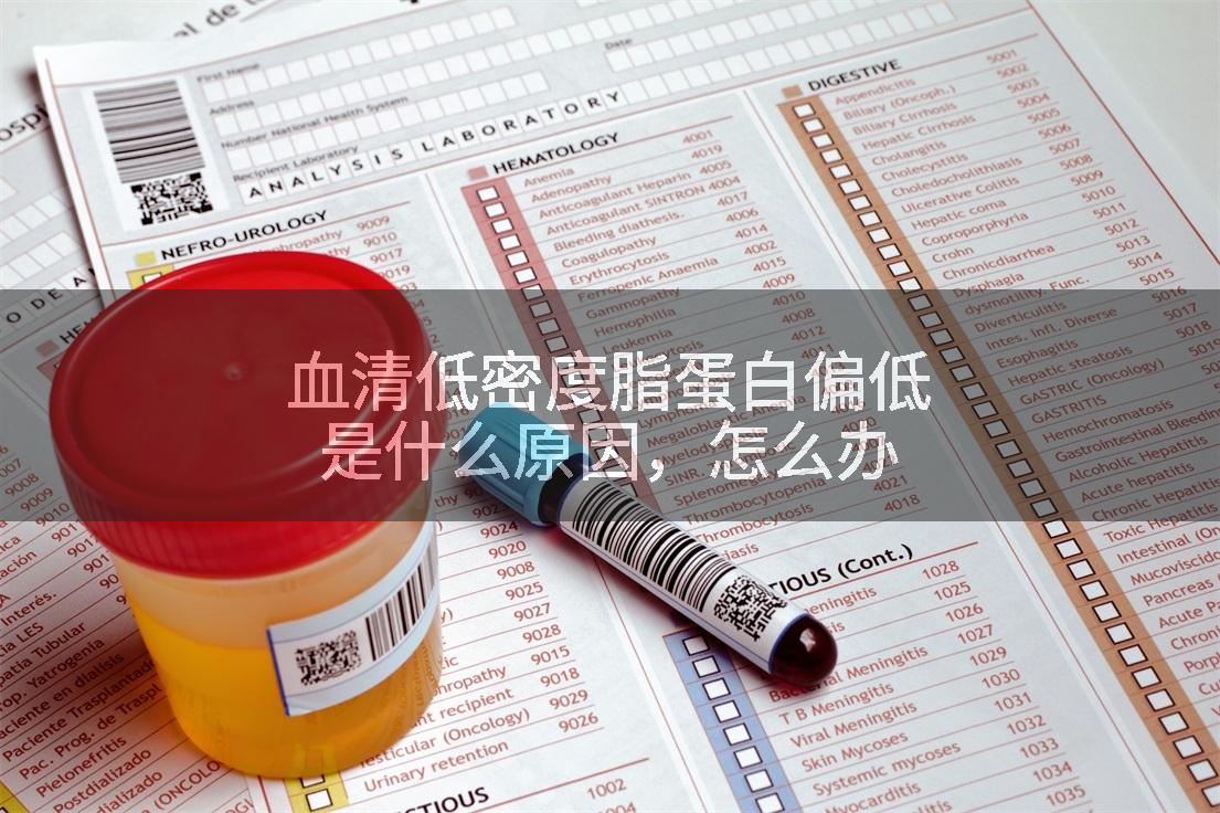 血清低密度脂蛋白偏低是什么原因，怎么办