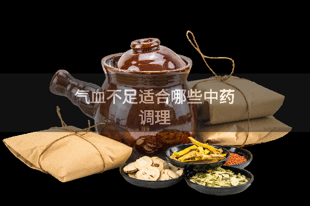 气血不足适合哪些中药调理