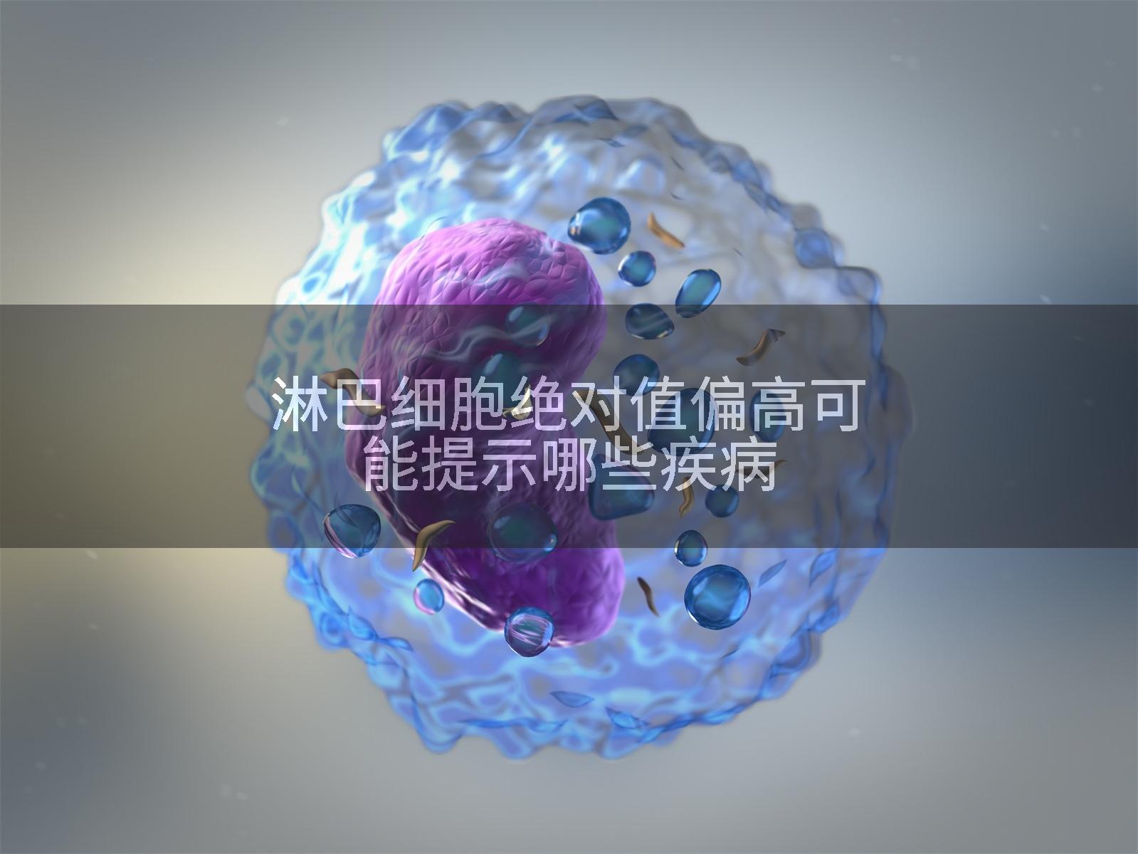 淋巴细胞绝对值偏高可能提示哪些疾病