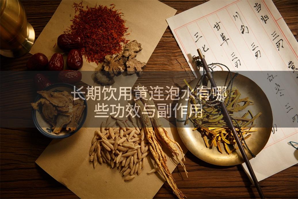 长期饮用黄连泡水有哪些功效与副作用