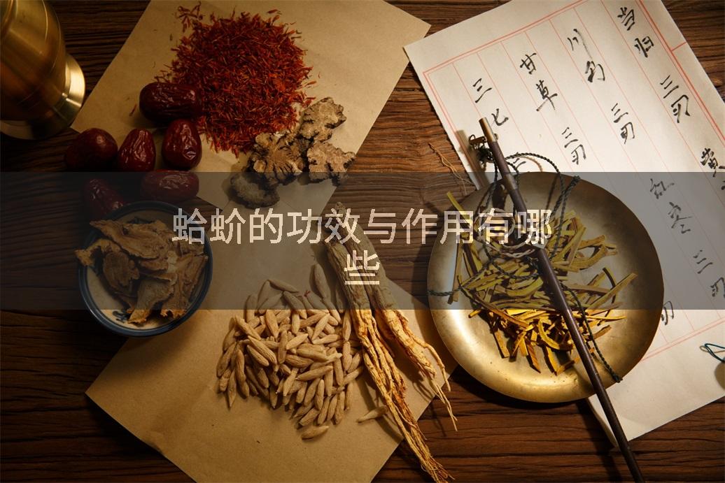 蛤蚧的功效与作用有哪些