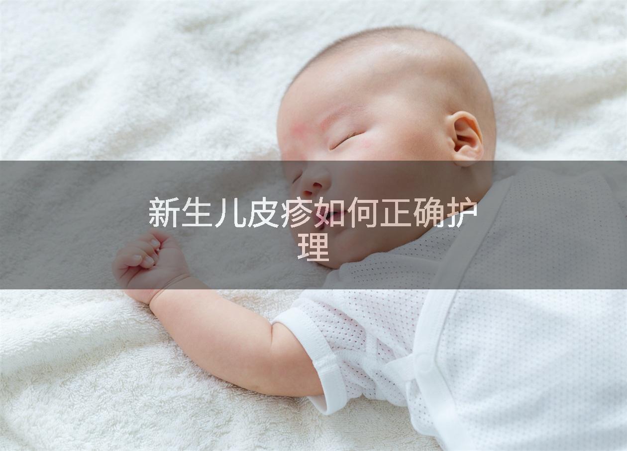 新生儿皮疹如何正确护理