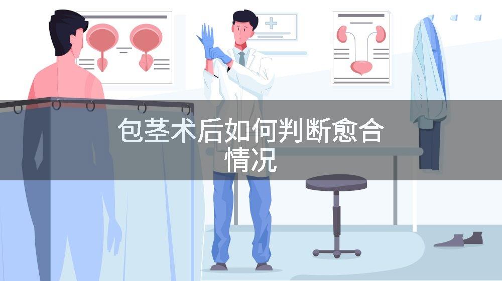 包茎术后如何判断愈合情况