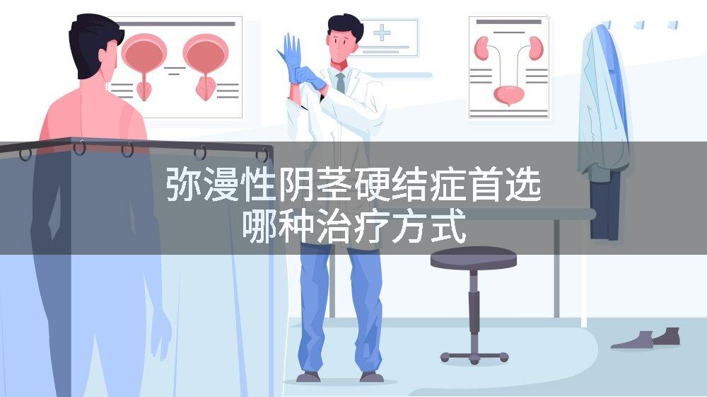 弥漫性阴茎硬结症首选哪种治疗方式