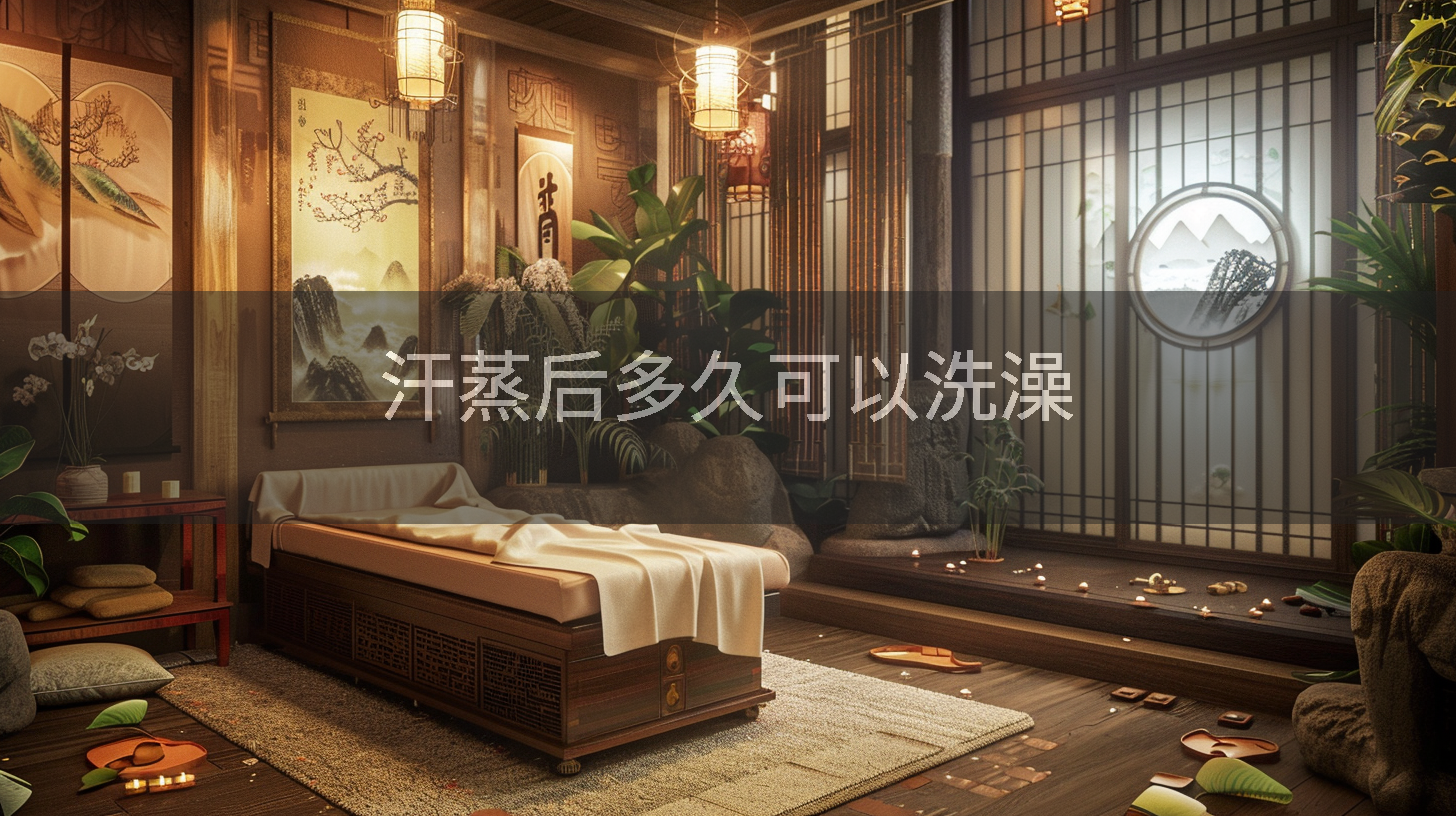 汗蒸后多久可以洗澡