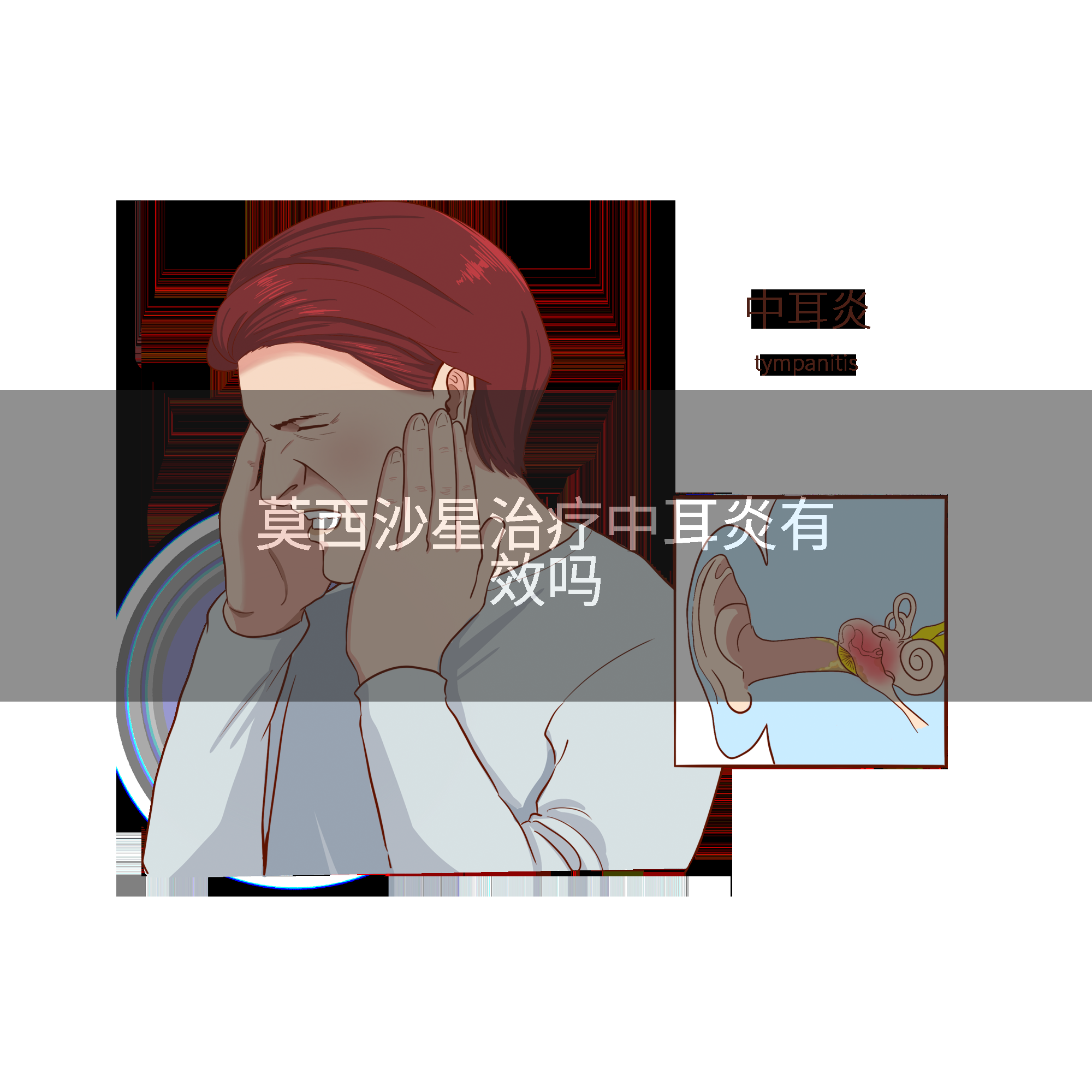 莫西沙星治疗中耳炎有效吗