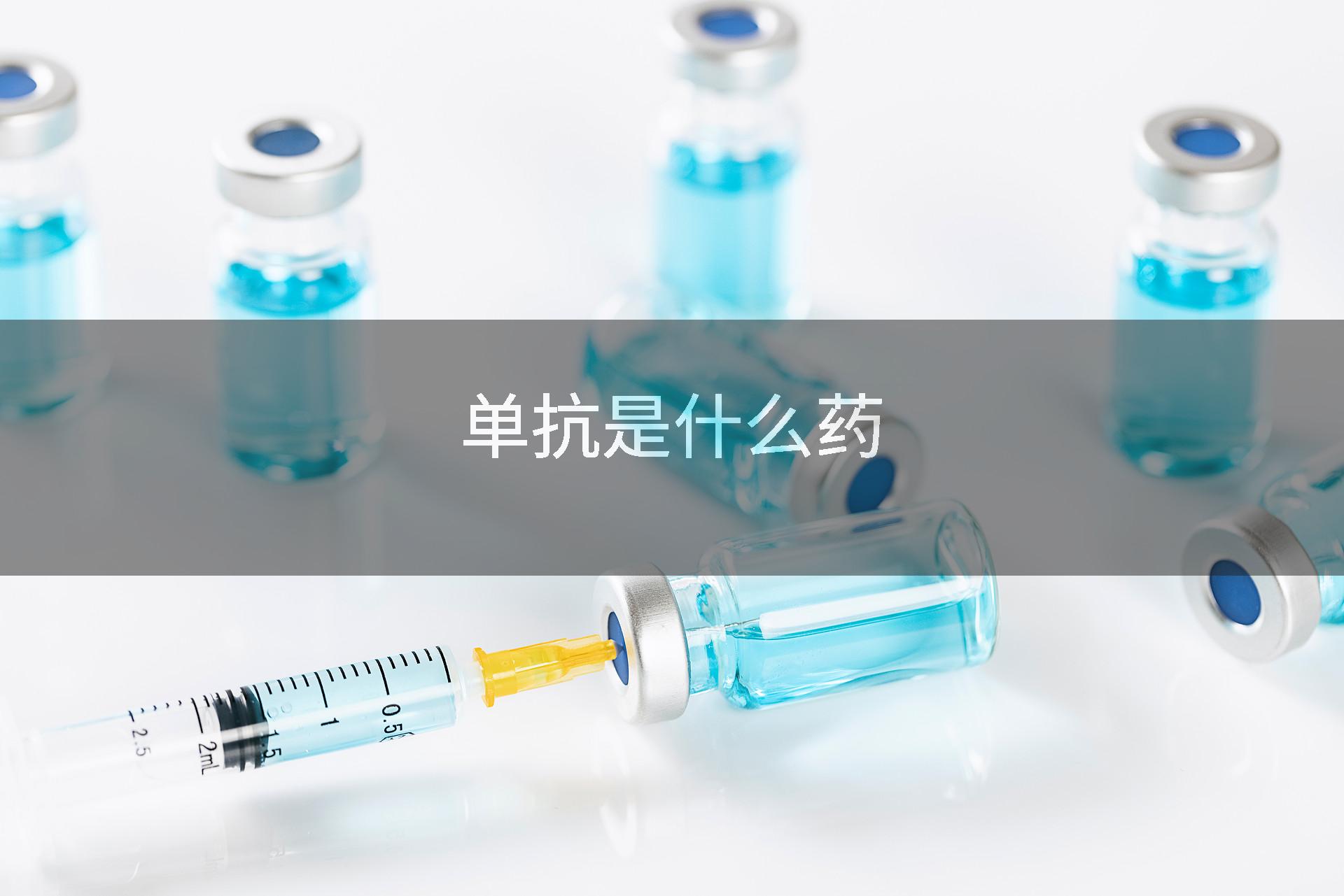 单抗是什么药