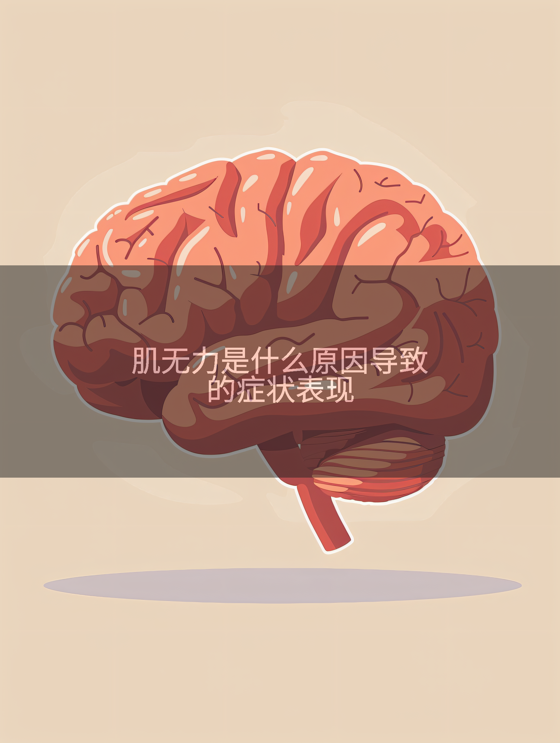 肌无力是什么原因导致的症状表现