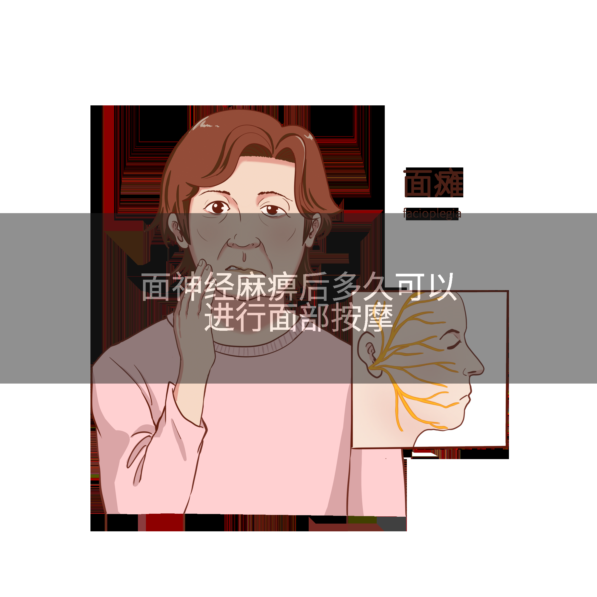 面神经麻痹后多久可以进行面部按摩