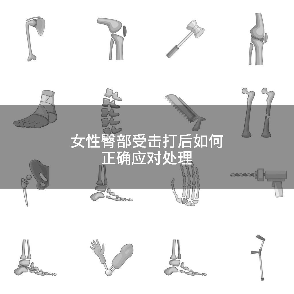 女性臀部受击打后如何正确应对处理