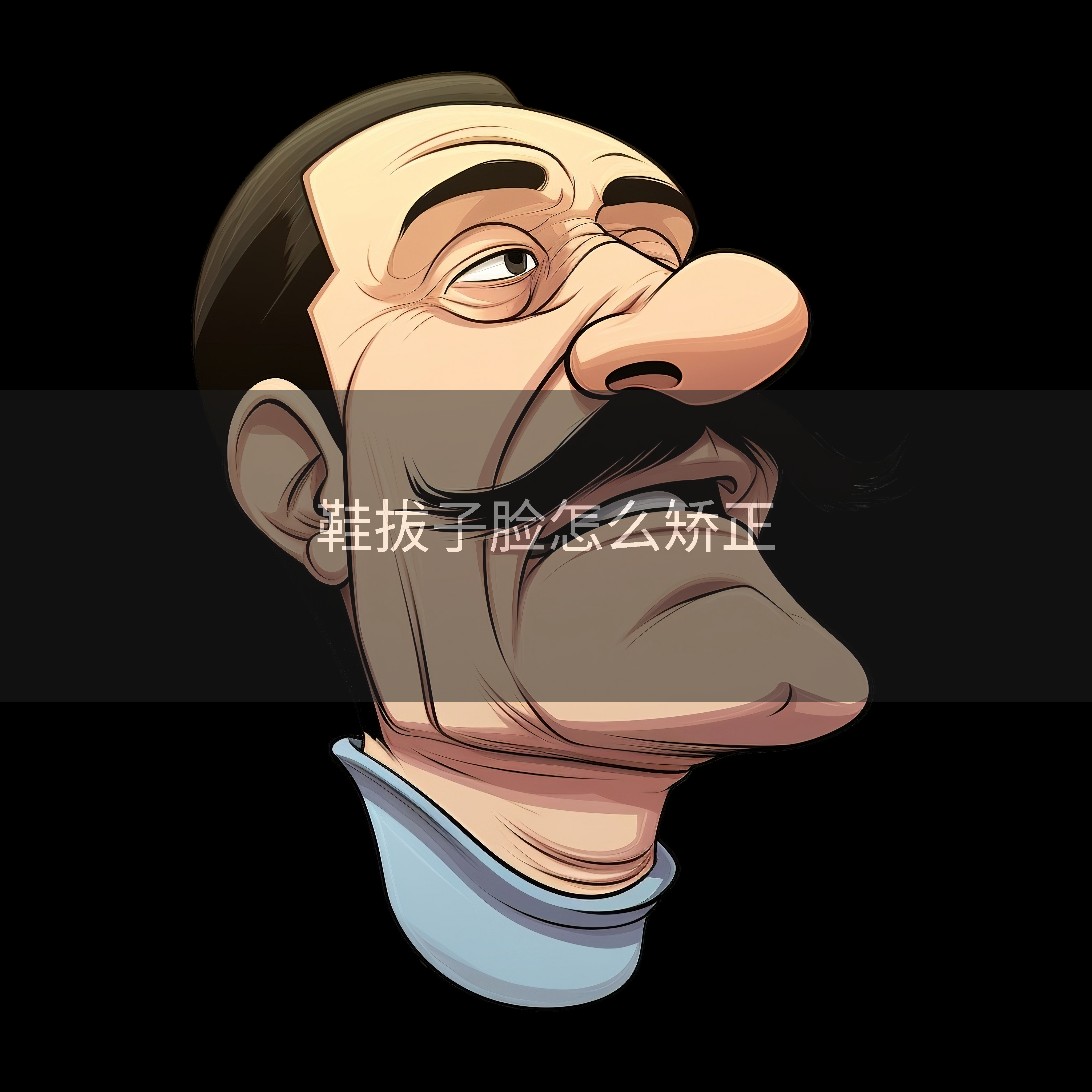 鞋拔子脸怎么矫正
