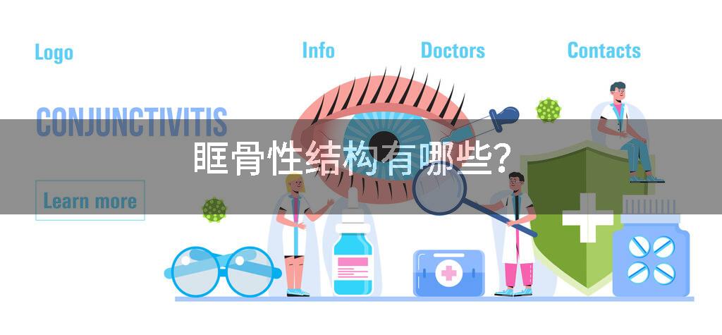 眶骨性结构有哪些？