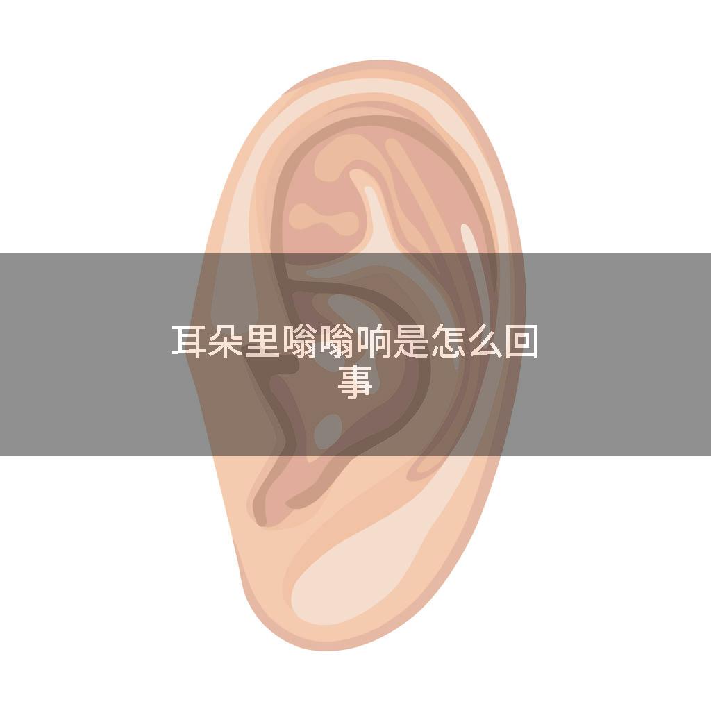 耳朵里嗡嗡响是怎么回事