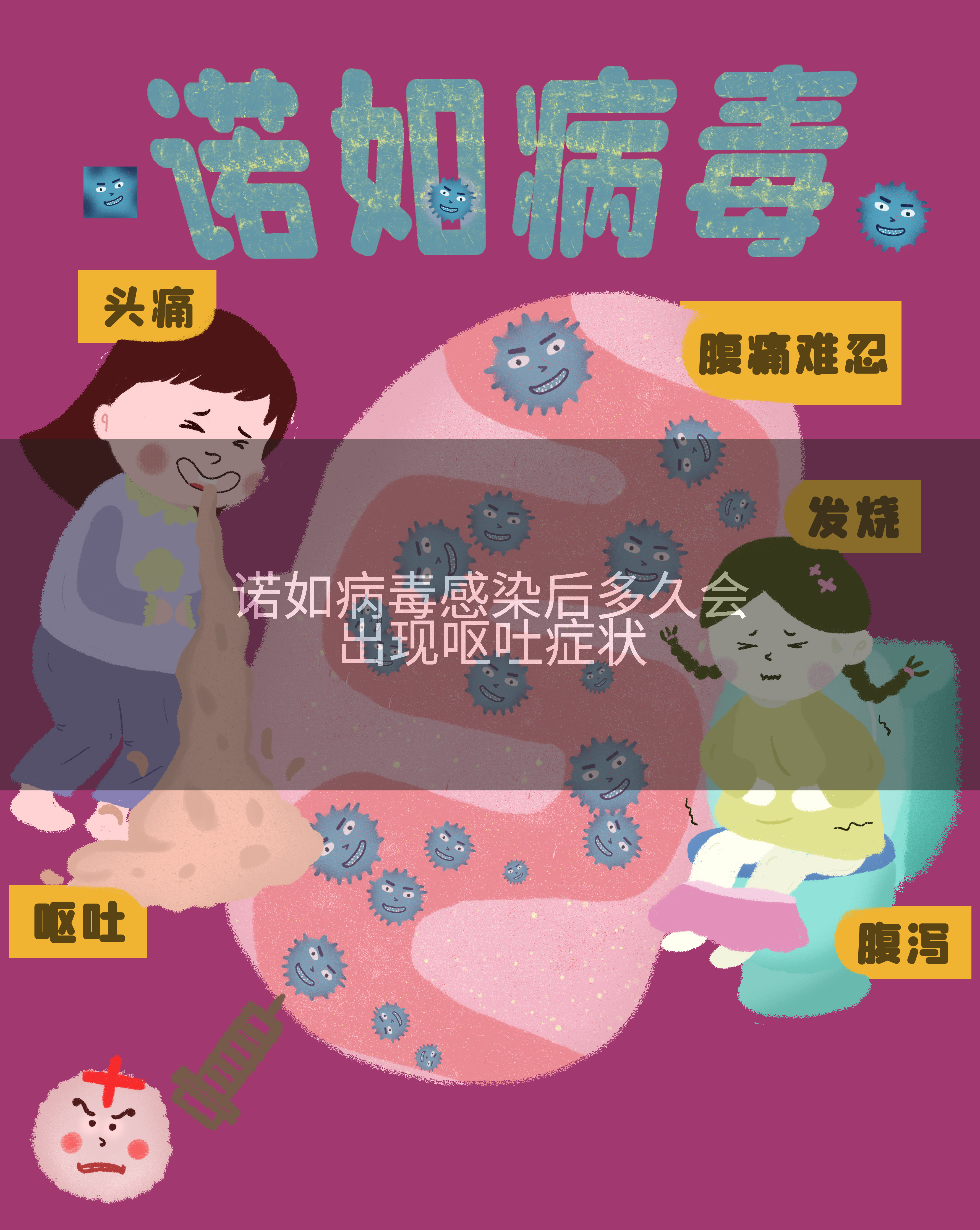 诺如病毒感染后多久会出现呕吐症状