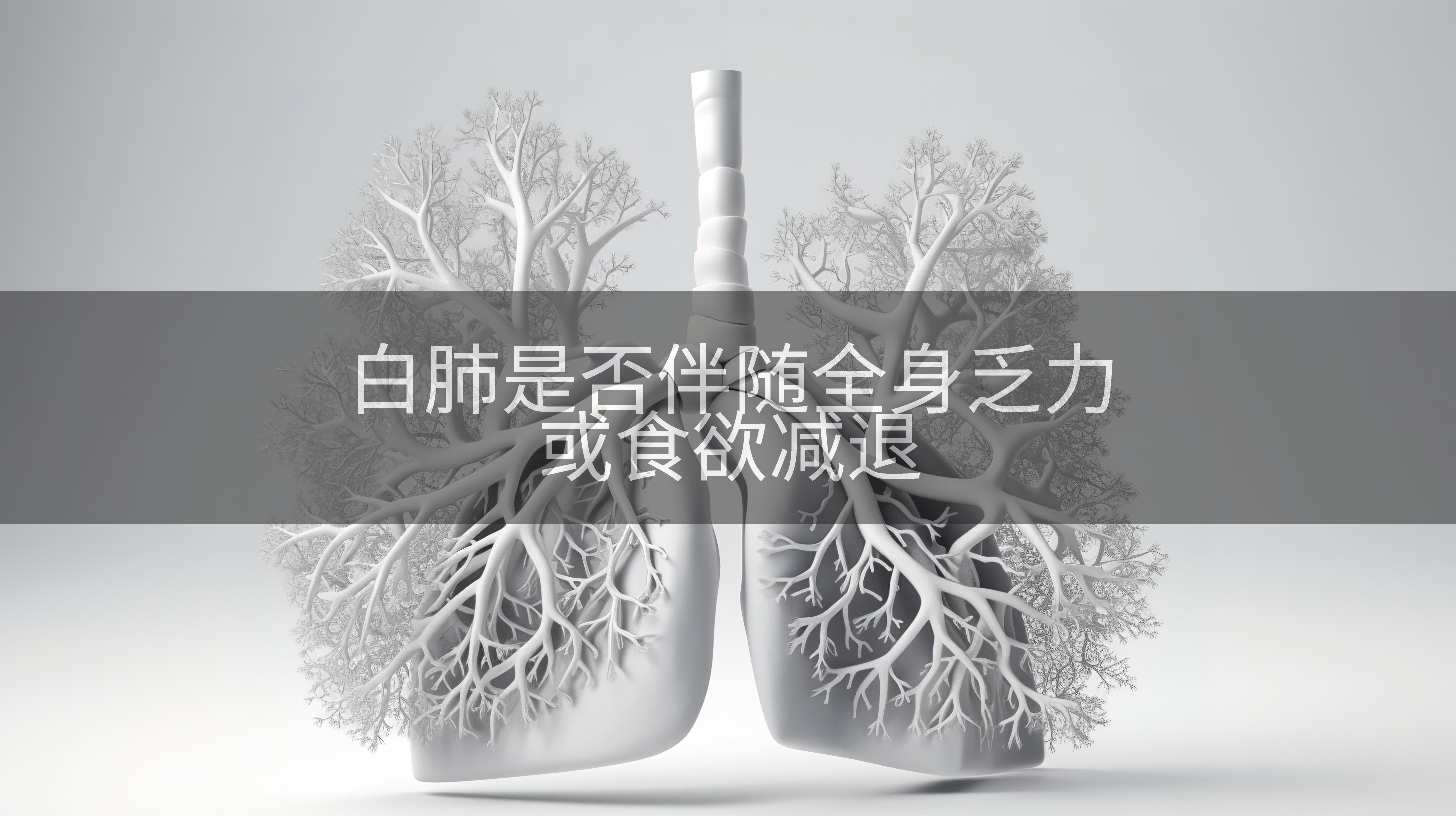 白肺是否伴随全身乏力或食欲减退