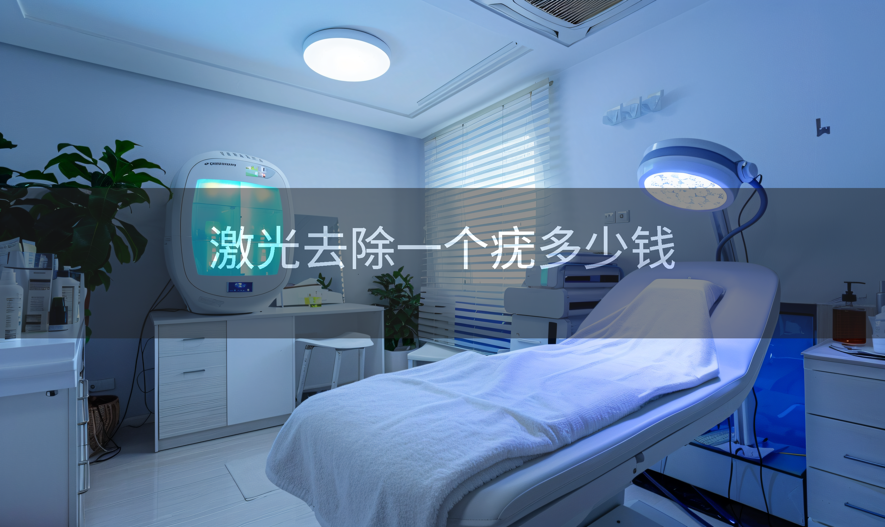 激光去除一个疣多少钱