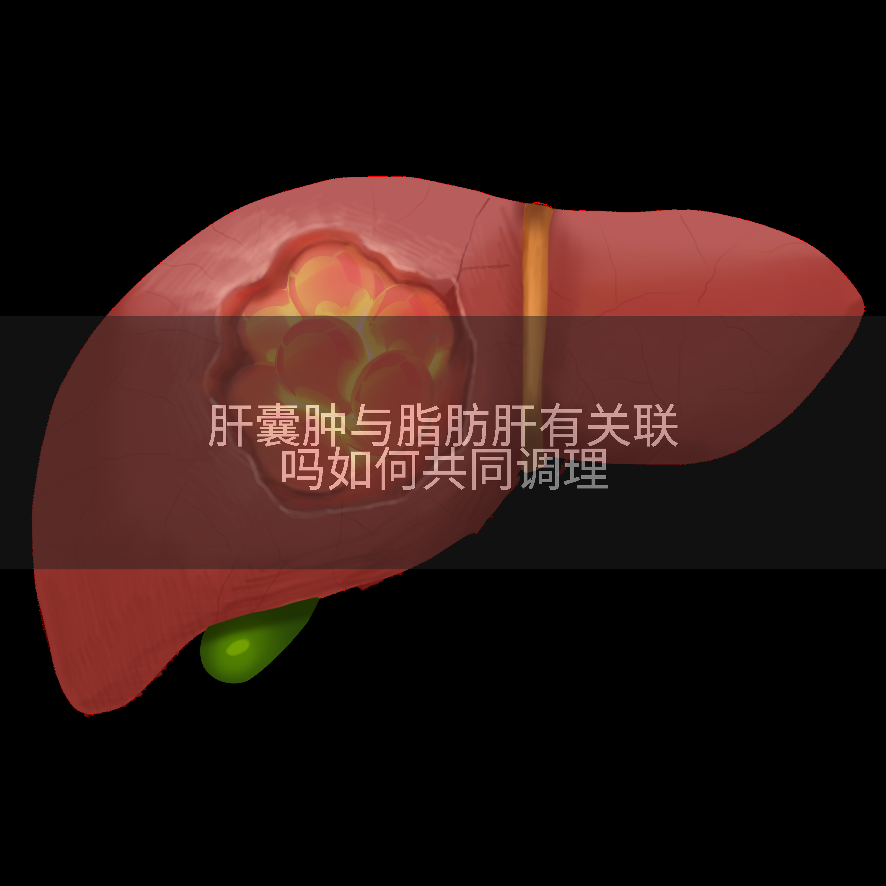 肝囊肿与脂肪肝有关联吗如何共同调理
