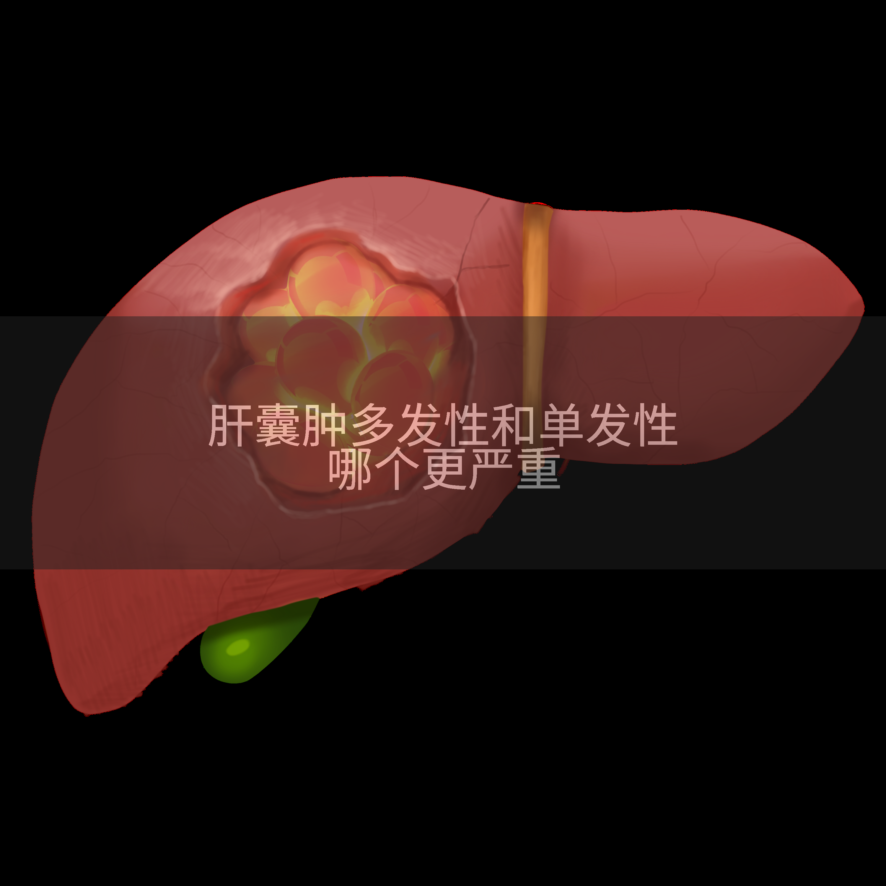 肝囊肿多发性和单发性哪个更严重