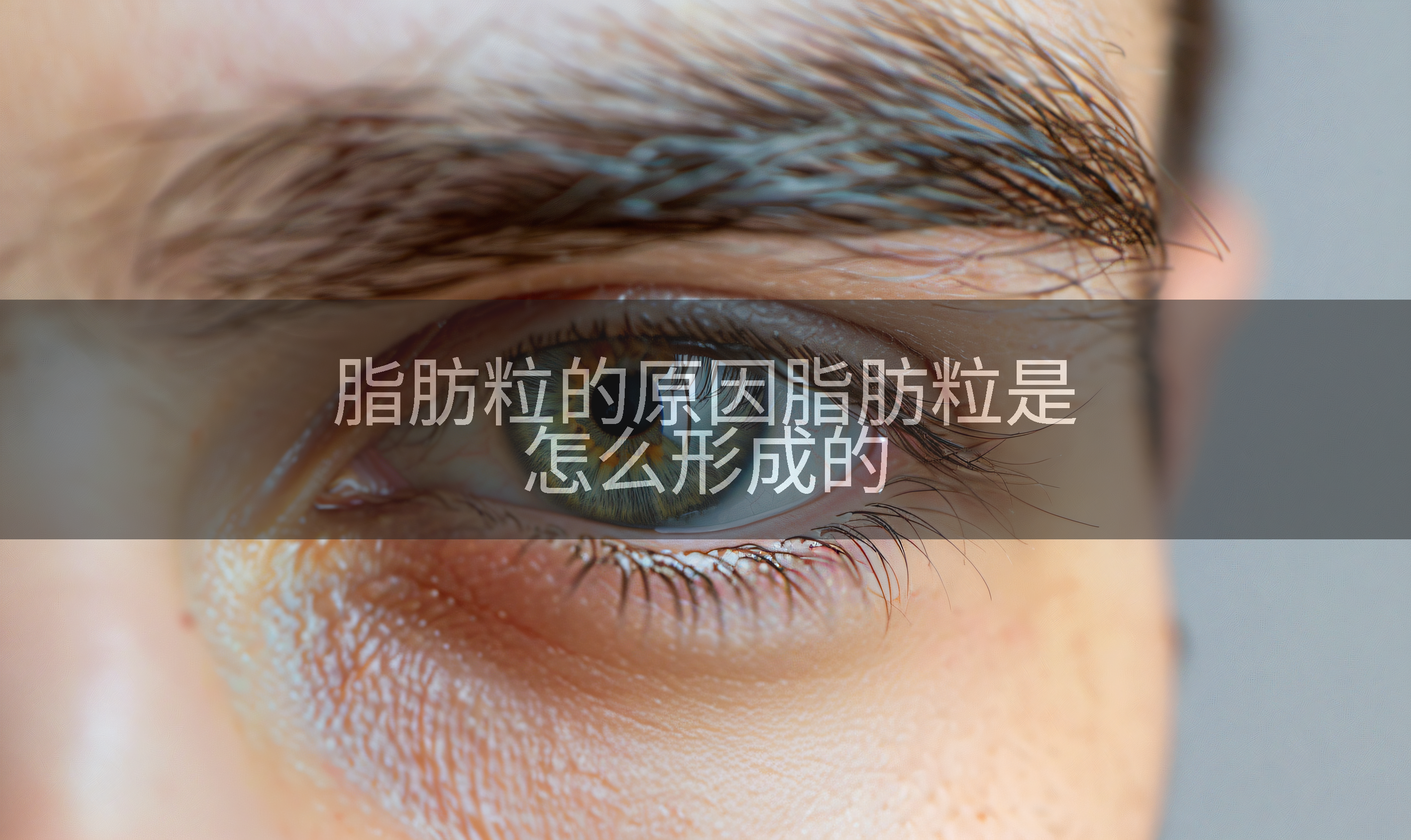 脂肪粒的原因脂肪粒是怎么形成的