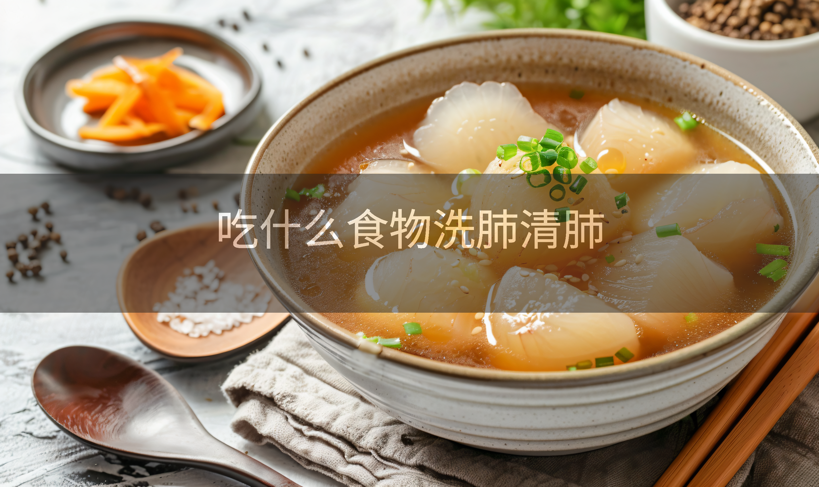 吃什么食物洗肺清肺