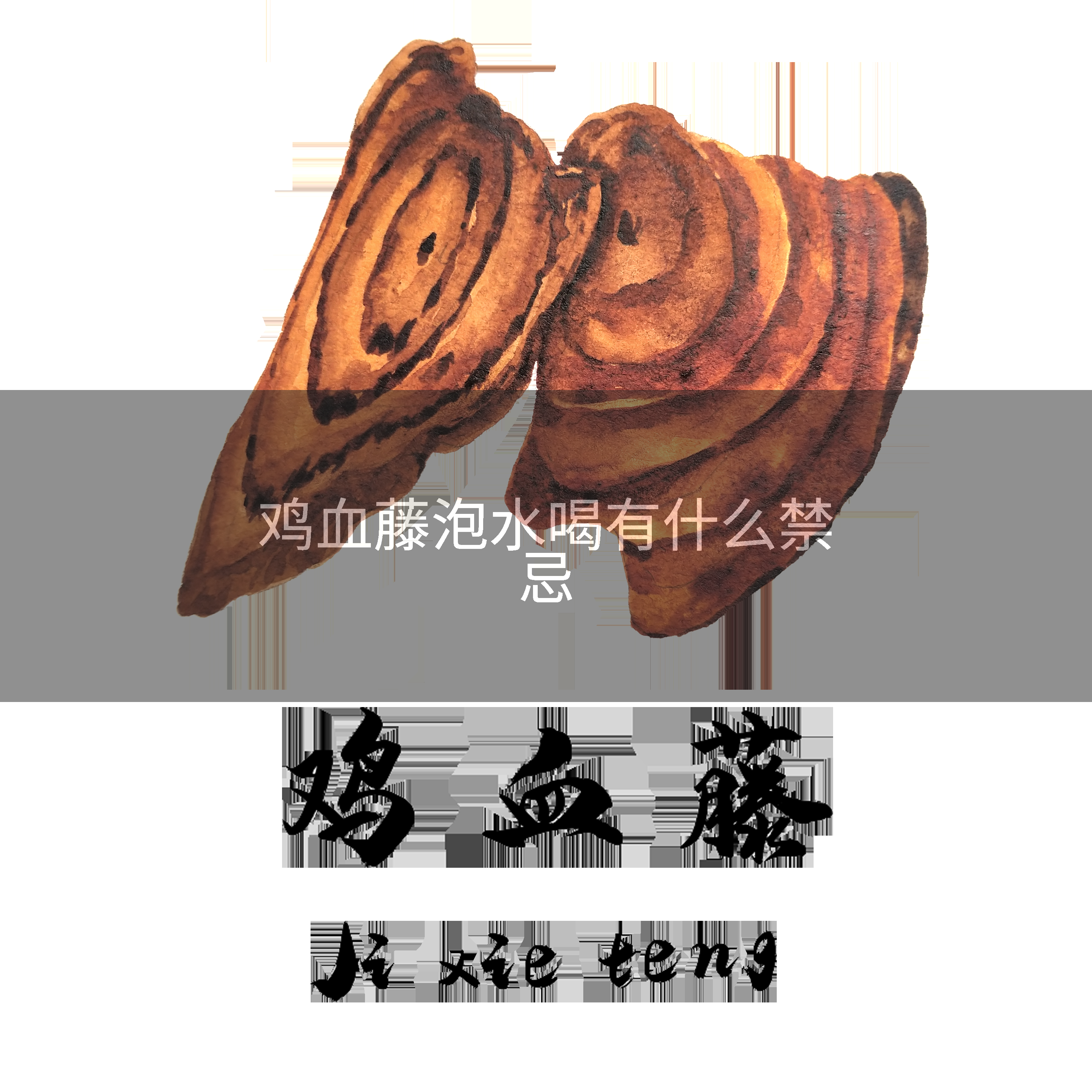 鸡血藤泡水喝有什么禁忌