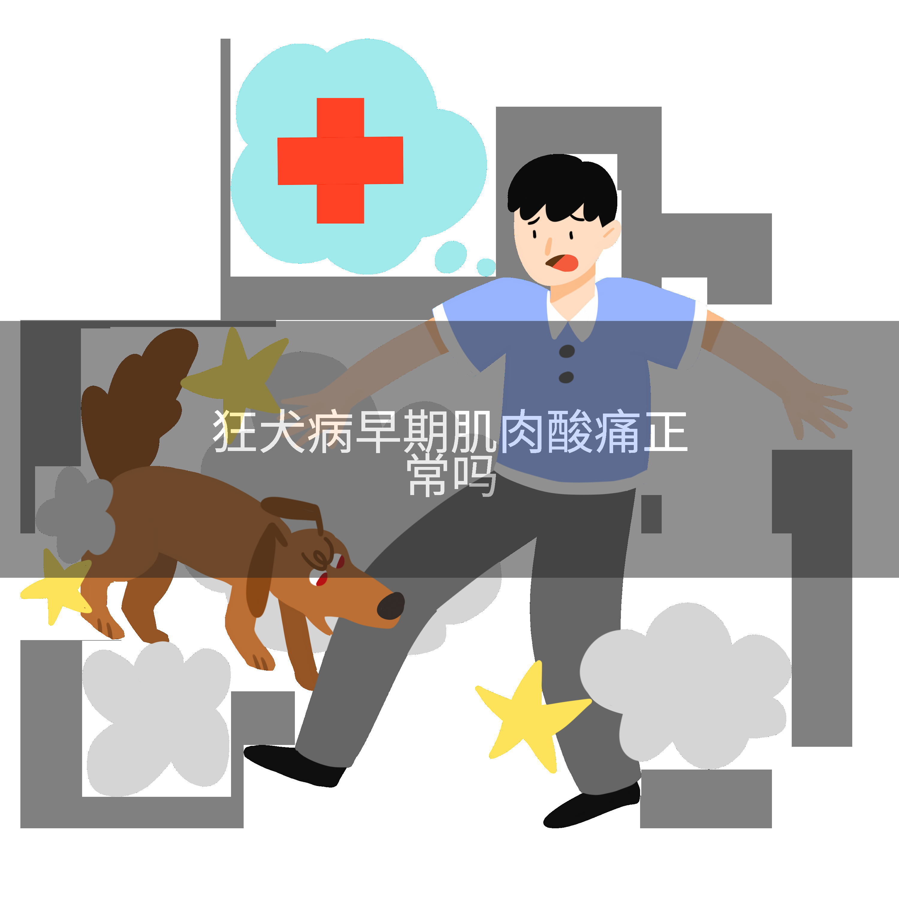 狂犬病早期肌肉酸痛正常吗