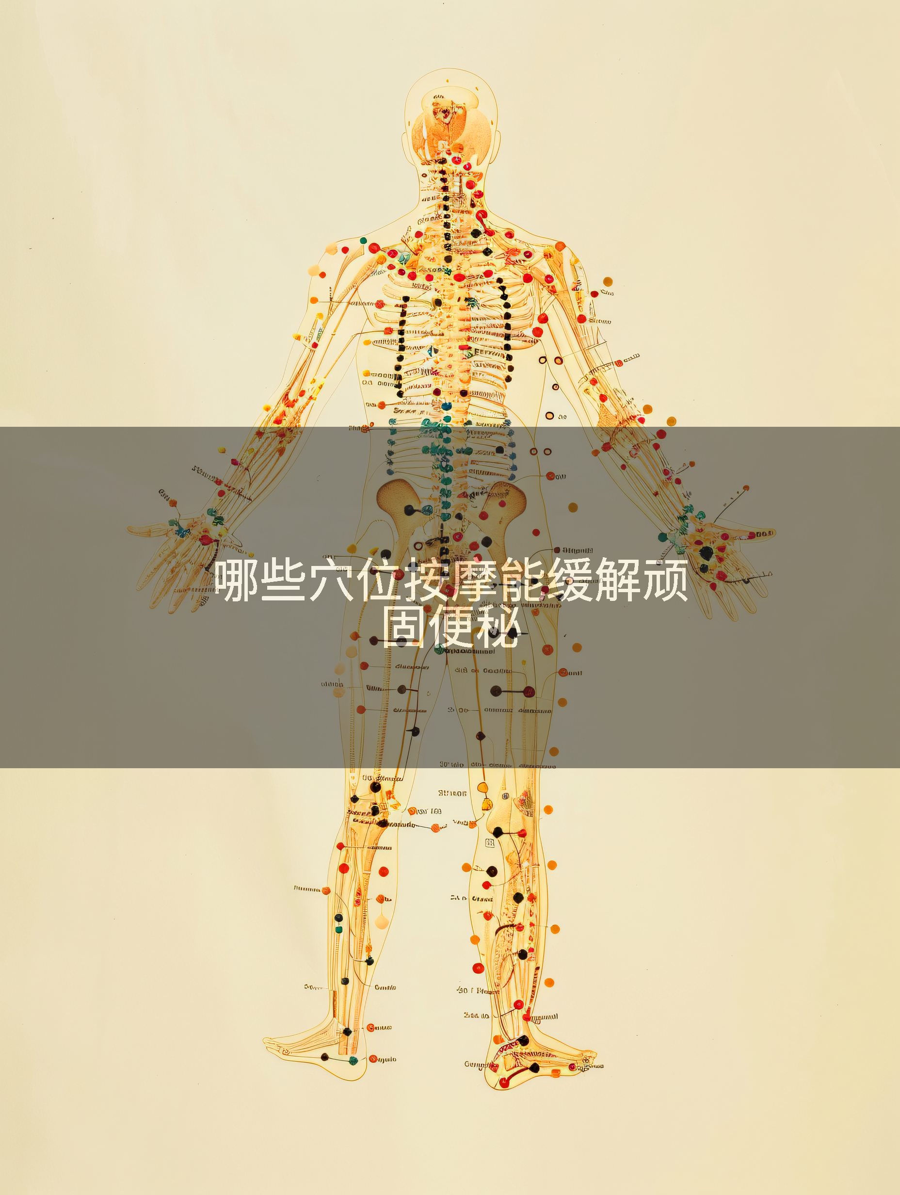 哪些穴位按摩能缓解顽固便秘