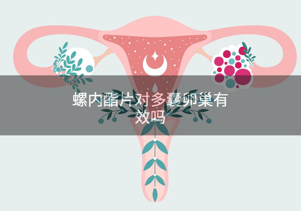 螺内酯片对多囊卵巢有效吗