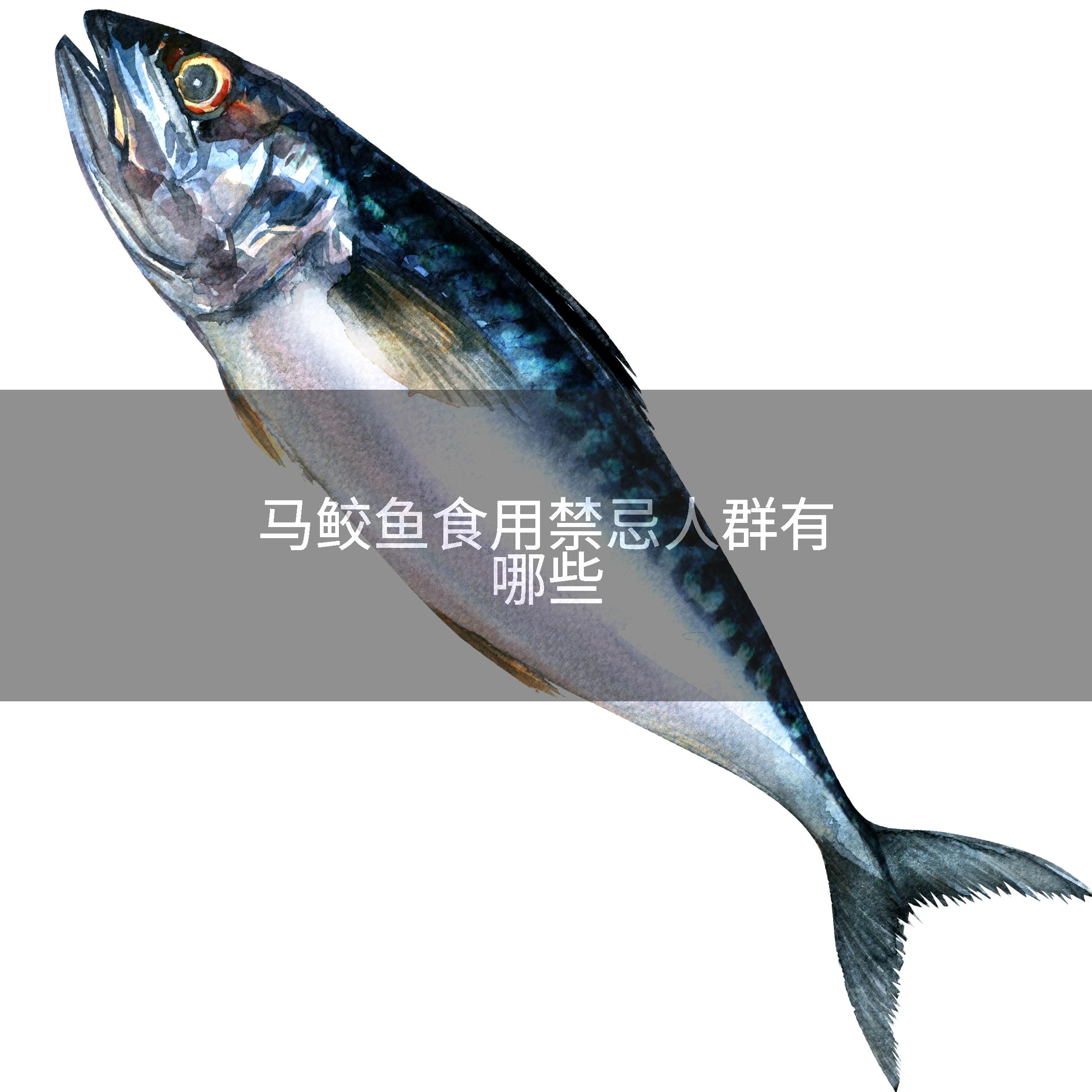 马鲛鱼食用禁忌人群有哪些