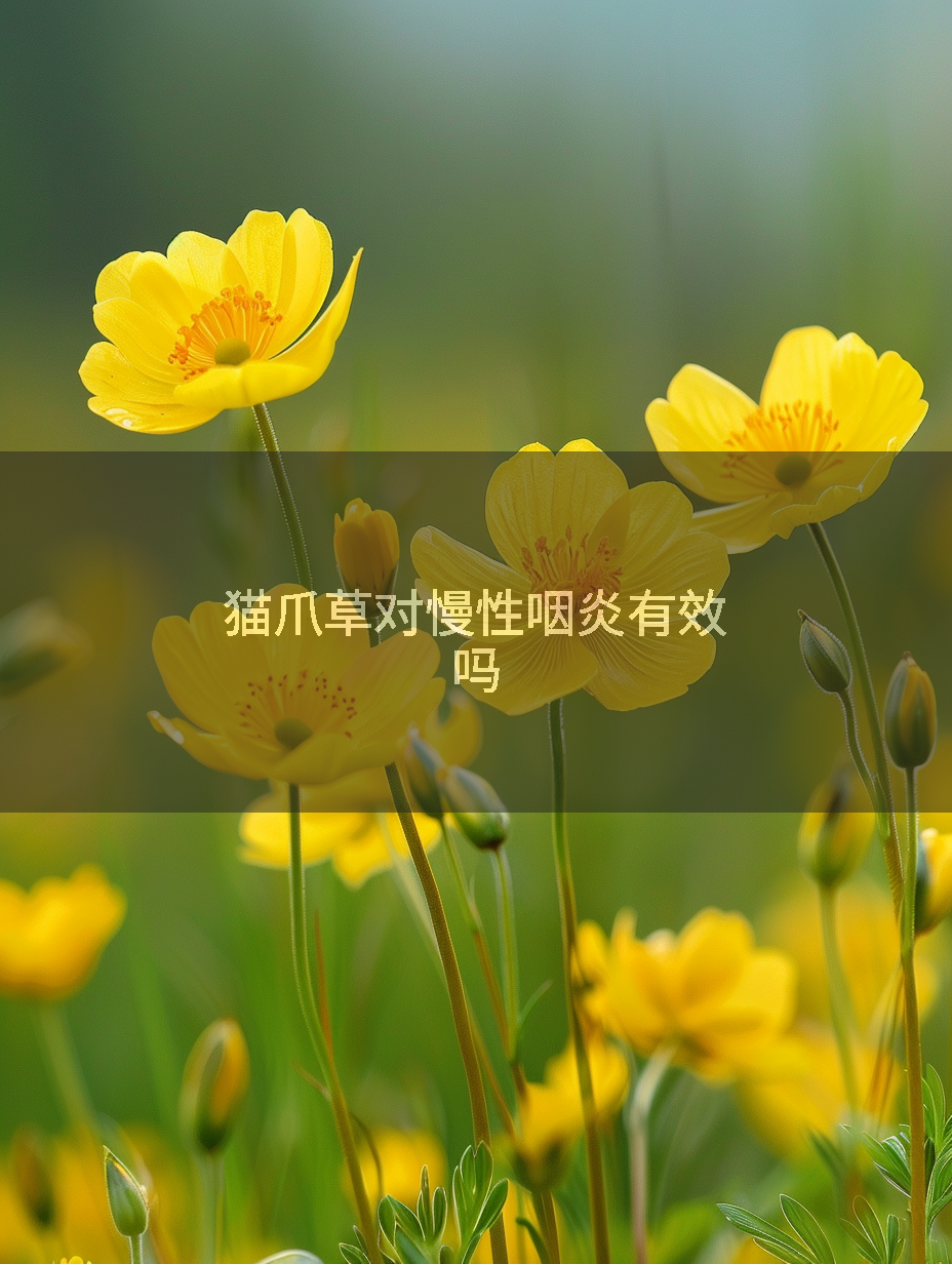 猫爪草对慢性咽炎有效吗